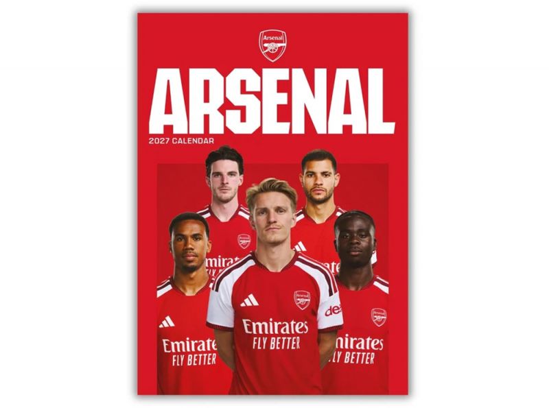 Arsenal 2027 A3 Wall Calendar