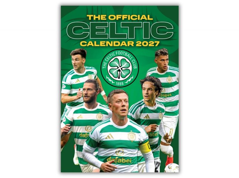 Celtic 2027 A3 Wall Calendar