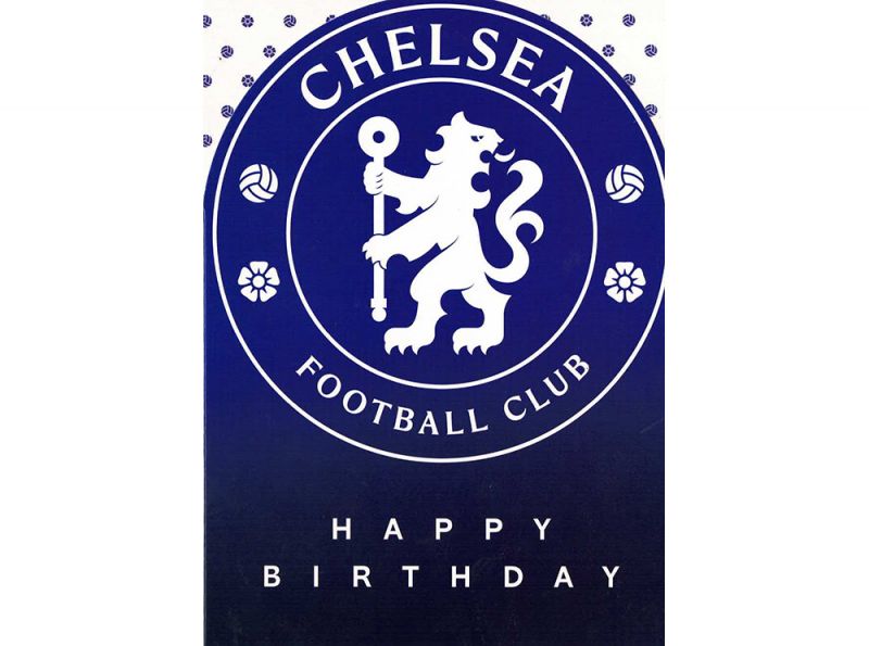 Chelsea Cut Out Birthday Card