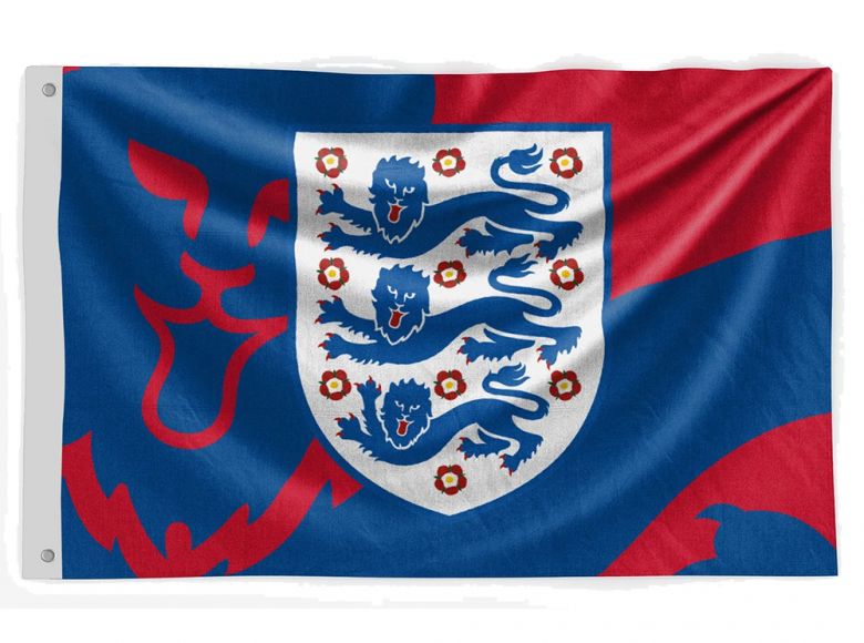 England FA Lion Flag Red 152 x 91cm