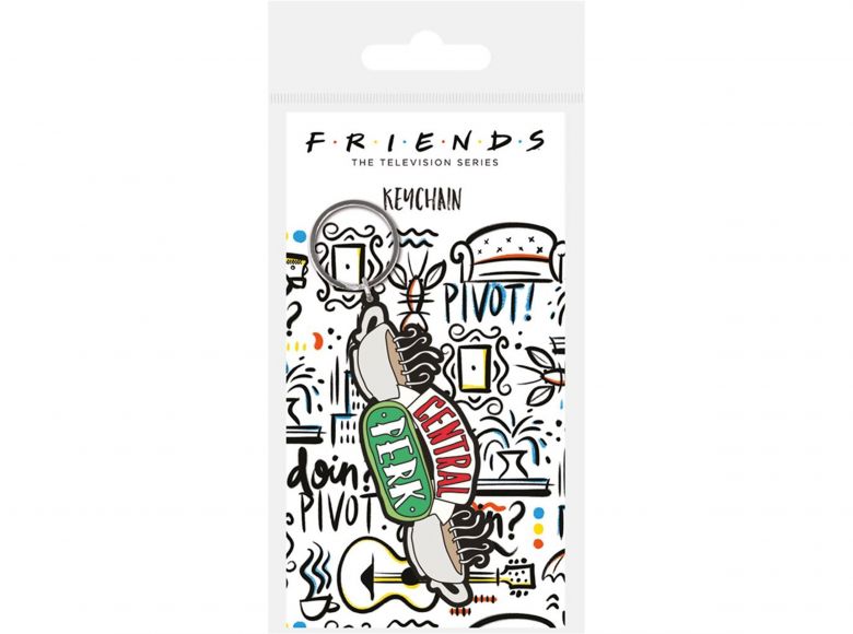 Friends Central Perk Sketch Pvc Keychain Polybag