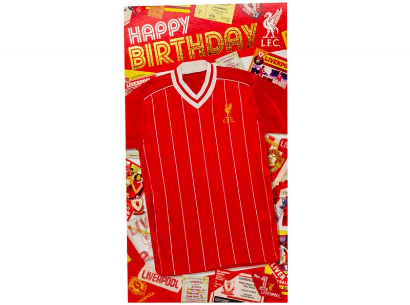 Liverpool Retro Birthday Card