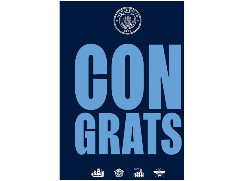 No 1 City Con Grats Card