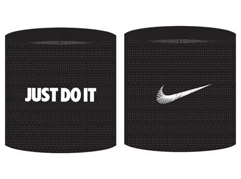 Nike M Wristbands 2 Pk Terry Black White