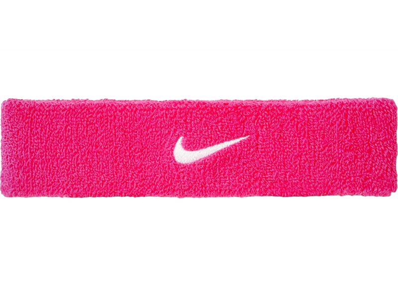 Nike Swoosh Classic Headband Vivid Pink White